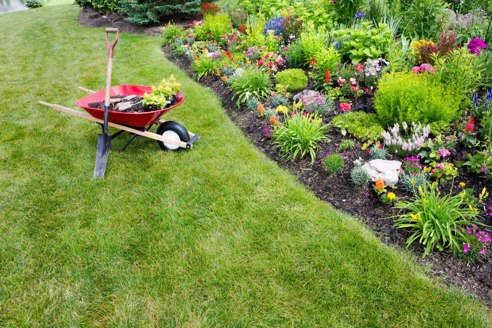 Clôture élégante pour jardin